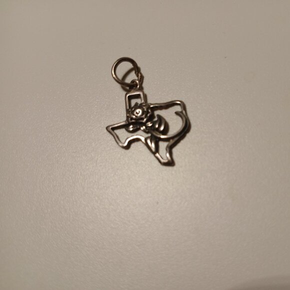 Jewelry - Yellow Rose of Texas Sterling Silver Charm